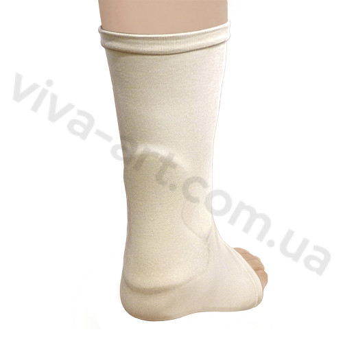 Шкарпетка з гелевим захистом зони ахілла з відкритим носком, розмір на вибір, шт.